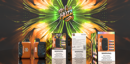 HUZZ VAPE LIME BERRY ORANGE