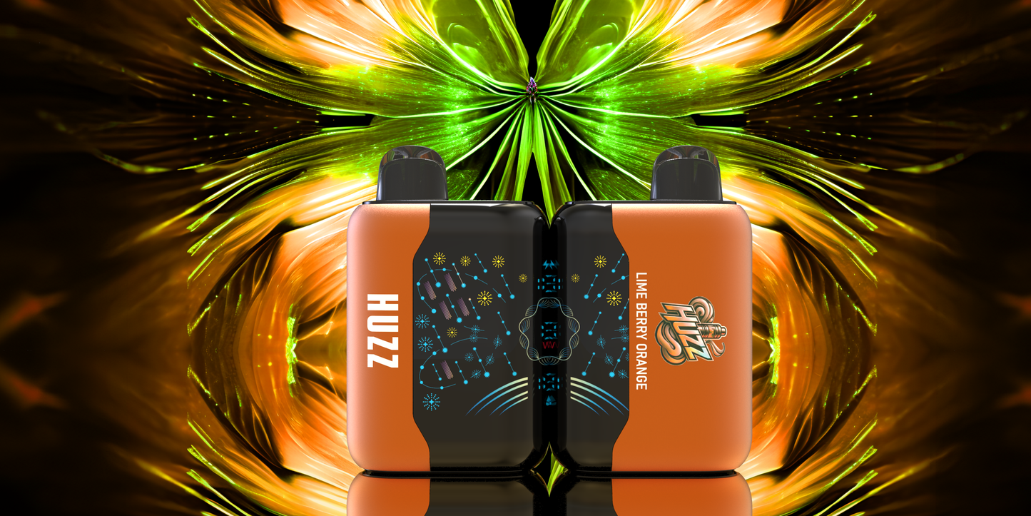 HUZZ VAPE LIME BERRY ORANGE