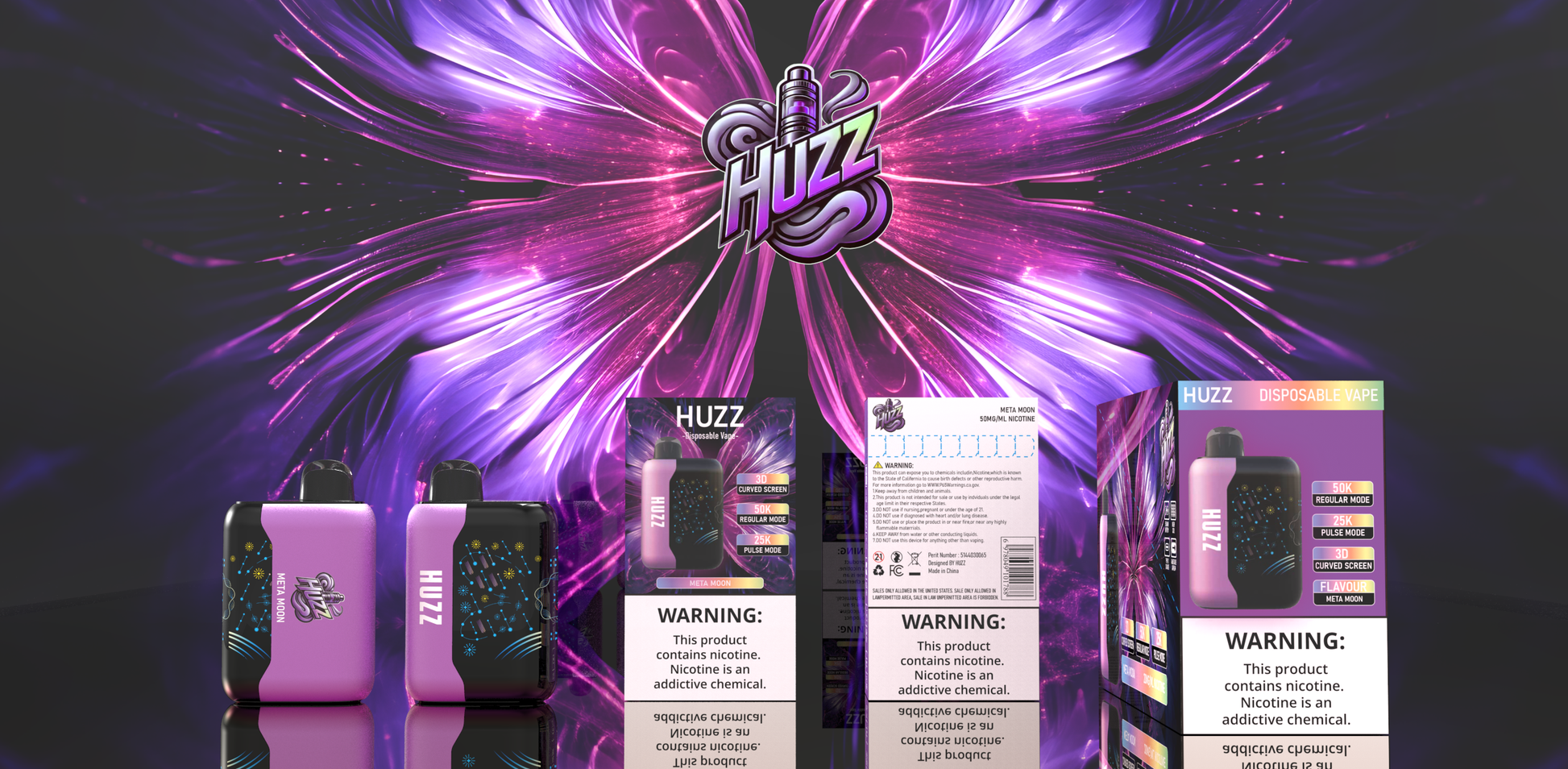 HUZZ VAPE META MOON